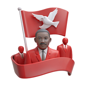 Promoting Unity and Hope A Visual Representation of Leadership and Togetherness for a Brighter Future png