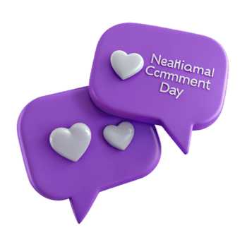 Celebrate National Comment Day Spread Positivity and Kindness png