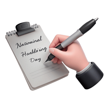 Celebrating National Haaldeling Day png