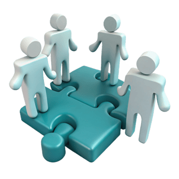 Teamwork, Collaboration, and Puzzle Piece Success png