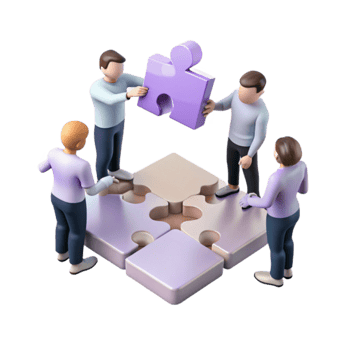 Teamwork Puzzle Collaboration and Success png