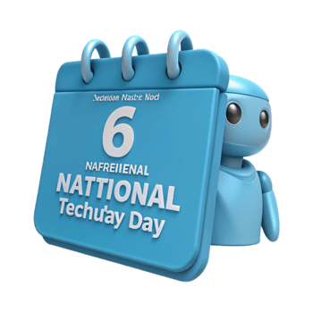 National Techuay Day Celebrate on the 6th png