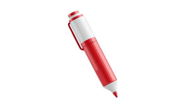 The Essential Marker Pen isolated on transparent background png