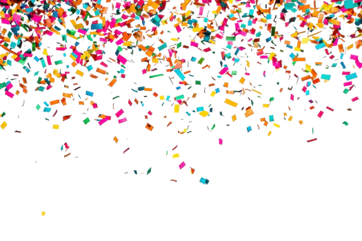 Colorful abstract background with an array of vivid geometric shapes in a dynamic composition, ideal for creative and artistic designs. png