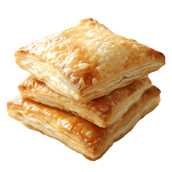 Delicious Puff Pastry with a Light Background for Culinary Use png