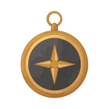 Illustration of compass vector