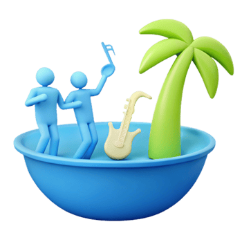 Summer Party Fun png