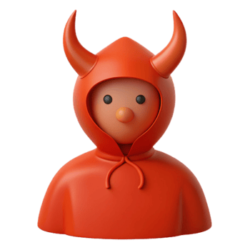 Red Devil 3D Character png