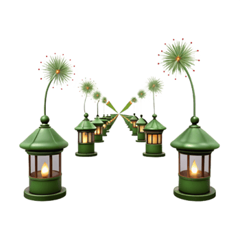 Dandelion Lanterns Pathway png