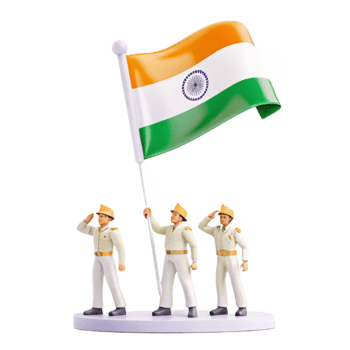 Indian Flag Waving Proudly png