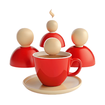 Coffee Break with Friends png