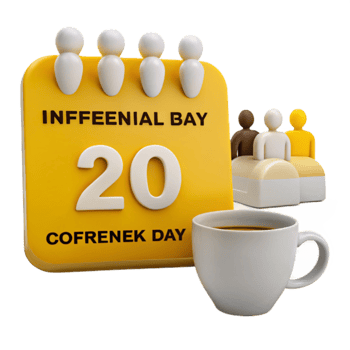 Celebrate Day 20 with Coffee png