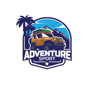 adventure sport logo design illustration vector