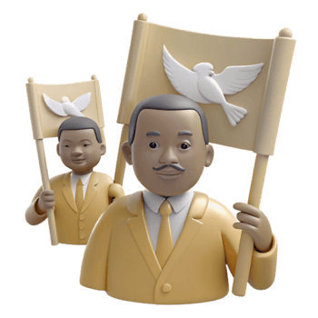 Peace Dove Man in Suit png