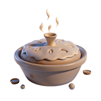 Steaming Pot with Lid png