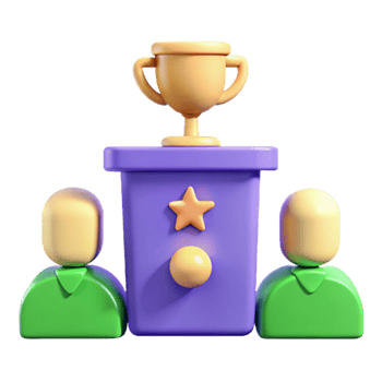 Winning Team Award Ceremony png