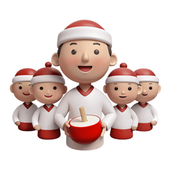 Smiling Christmas Characters png