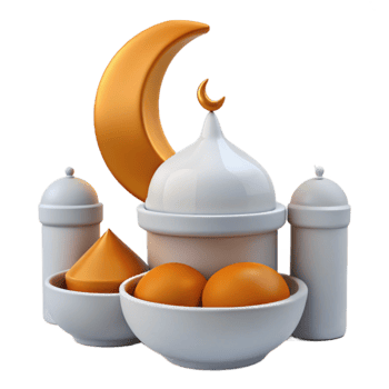 Mosque Crescent Moon Illustration png