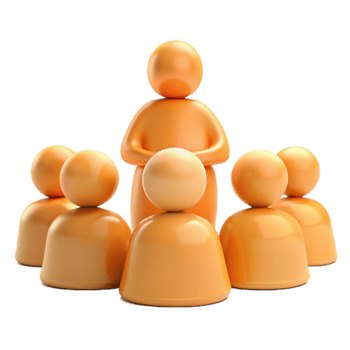 Group of People in a Circle png