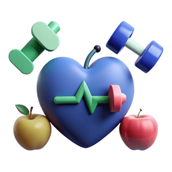 Healthy Heart Fitness, Diet, and Wellbeing png