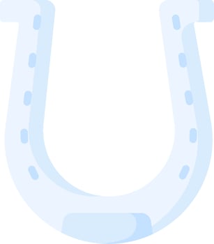 Horseshoe illustration design vector