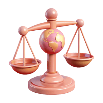 Global Balance A Symbol of Equality and Justice png
