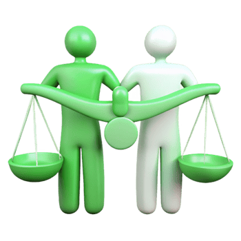 Equality and Justice A Symbolic Representation of Fairness png