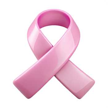 Pink Ribbon Symbol of Support and Awareness png