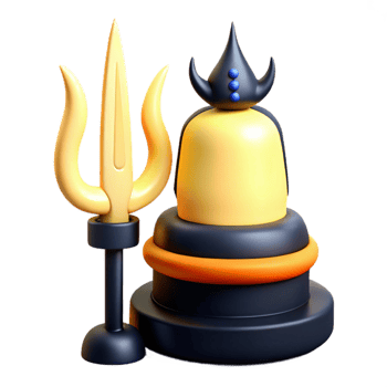 3D Rendering of a Religious Symbol with a Trident png