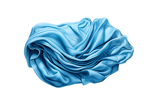 Head Towel on transparent background. png