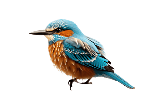 Bird Decoration on transparent background. png