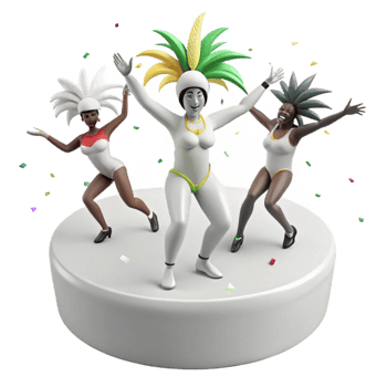 Celebrating with Confetti and Festive Headwear png