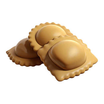 Close-up of Ravioli Pasta, Traditional Italian Dish png