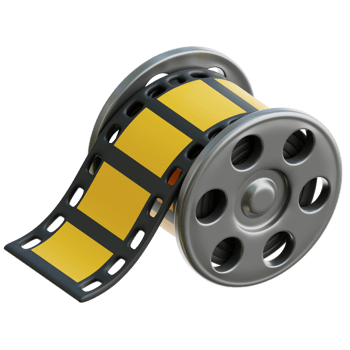 Film Roll 3d Illustration png
