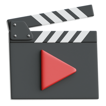 Clapper 3d Illustration png