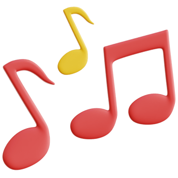 Music 3d Illustration png