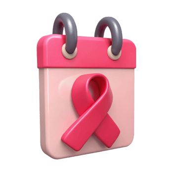Calendar Reminder Pink Ribbon Awareness png