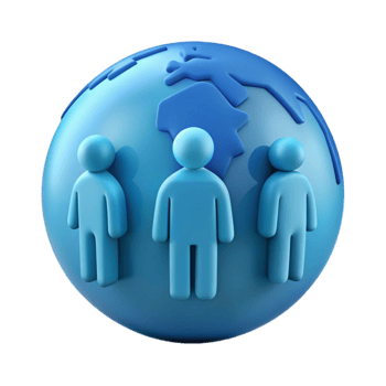 Global Community People Around the World png