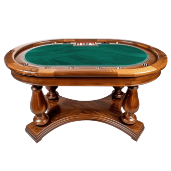 Poker Table isolate on transparency background png