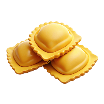 Three Delicious Ravioli png
