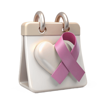 Calendar Reminder Pink Ribbon Awareness png