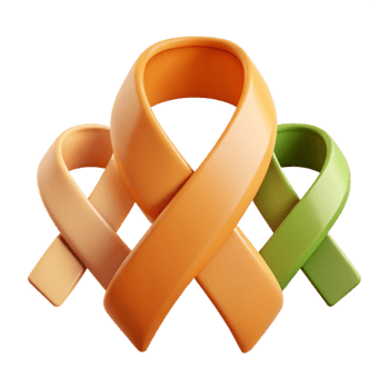 Intertwined Ribbons Abstract Symbol of Unity and Support png