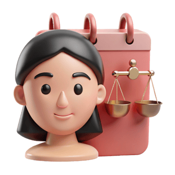 Libra Zodiac Sign Calendar and Symbol png