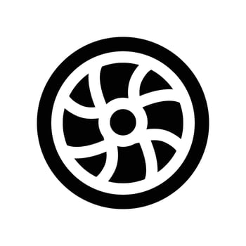 engine icon. glyph icon for your website, mobile, presentation, and logo design. vector