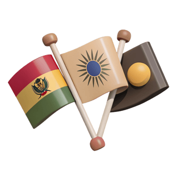 Three Flags Waving, Symbol of Unity and Diversity png