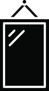 Photo Frame Illustration Icon vector
