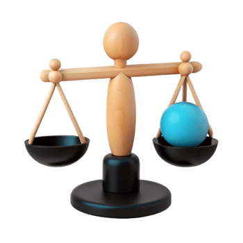Balancing Act A Scale Weighing Importance png
