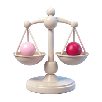 Weighing Options A Balanced Perspective png