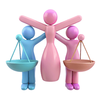 Equality and Balance A Symbolic Illustration of Fairness png