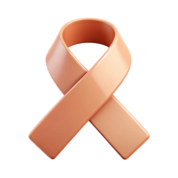 Orange Awareness Ribbon Symbol of Support and Advocacy png